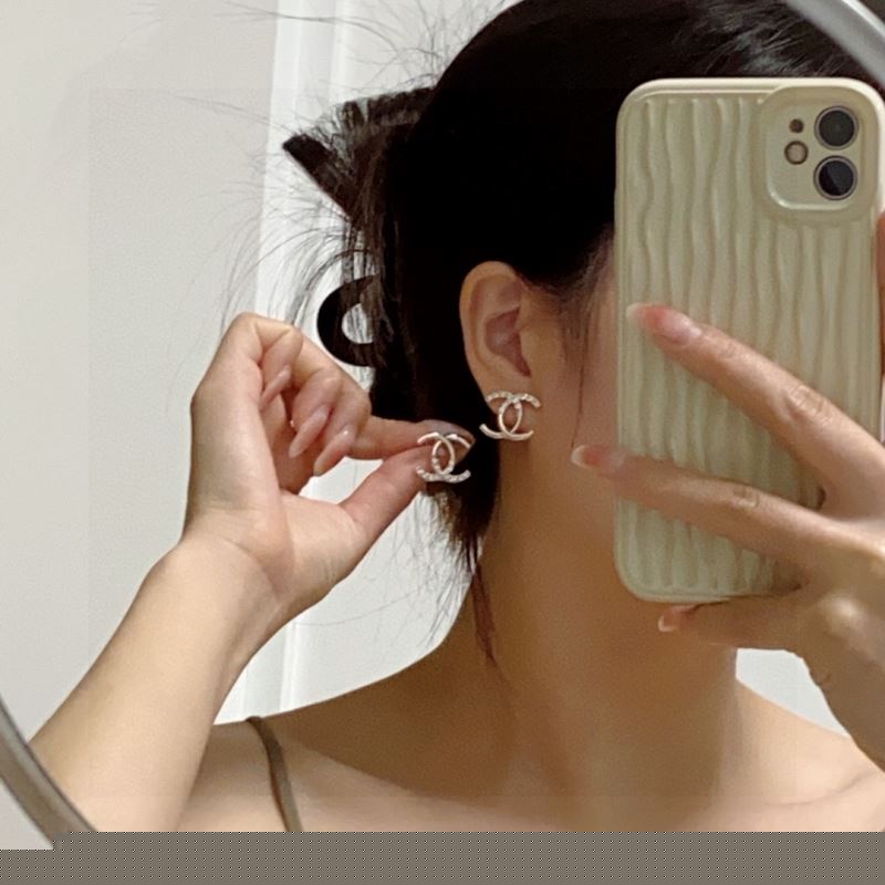 Ch*el earrings